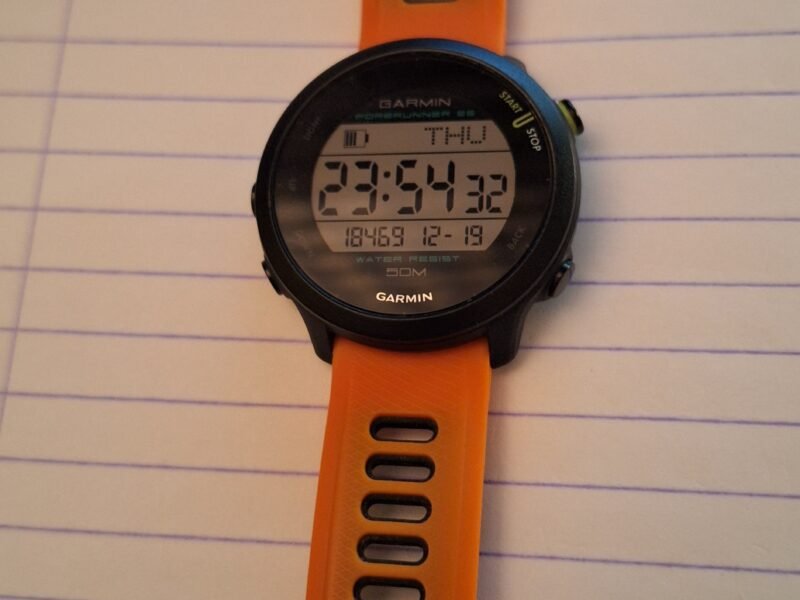 Garmin Forerunner 55 42mm Waterproof Smartwatch with Heart rate monitor